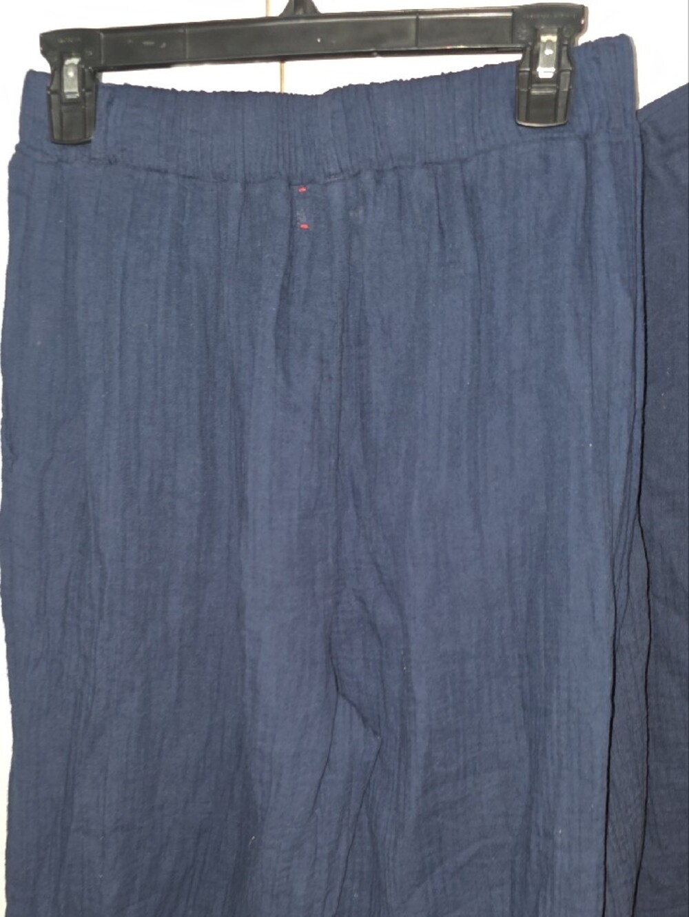 XiRENA Navy Blue Cotton Two-Piece Pant Set Sz L - Picture 10 of 10